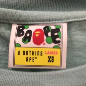 A BAPE designer tee-shirt